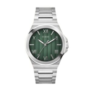 GUESS VINYL QUADRANTE VERDE NUMERI ROMANI
