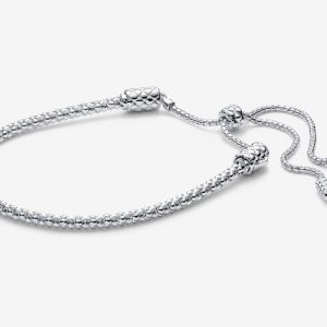 BRACCIALE REGOLABILE MAGLIA GEOMETRICA