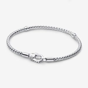PANDORA BR MAGLIA GEOMETRICA MOSCHETTONE